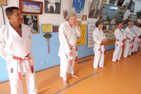 2018 – Jan – Aula Especial Karate Santos