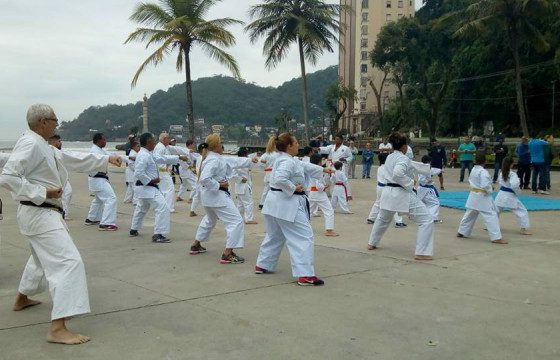 2018 – junho – Dia do Karateka São Vicente e Santos