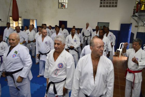 Aula Especial da Liga Cubatense de Karate