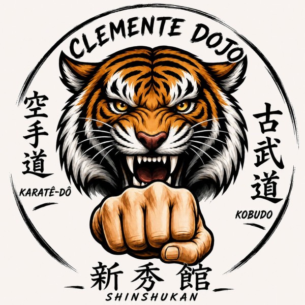 Logomarca do Dojo Associação Clemente Dojo Karatê-Do e Kobudo Shinshukan