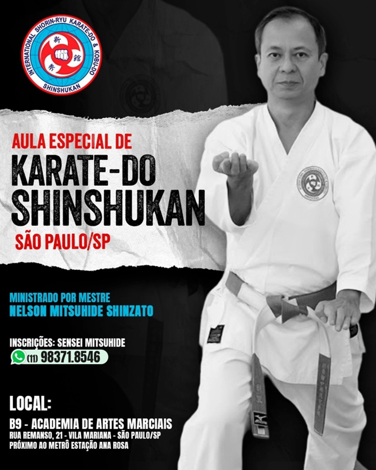 Aula Especial de Karatê-Do em São Paulo para Graduados