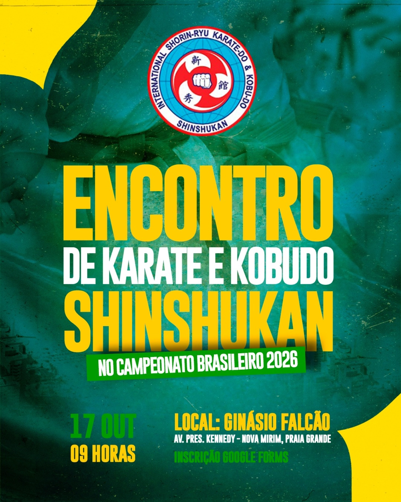 Campeonato Brasileiro SHINSHUKAN de Karate-Do e Kobu-Do - Encontro de Karate e Kobudo SHINSHUKAN