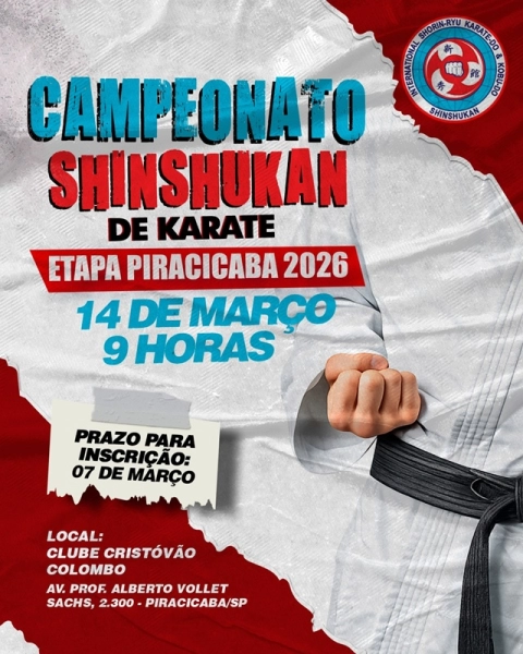 Campeonato Shinshukan de Karate-Do - Etapa Piracicaba