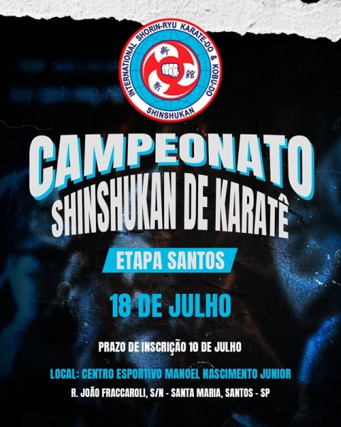 Campeonato Shinshukan de Karate-Do  - Etapa Santos