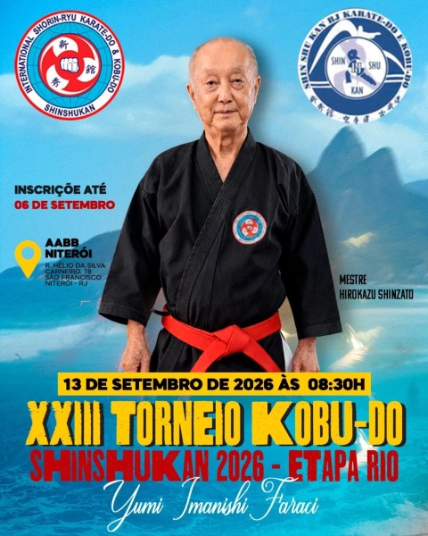 XXIII Torneio de KobuDo  - ShinShuKan 2026 - Etapa Rio