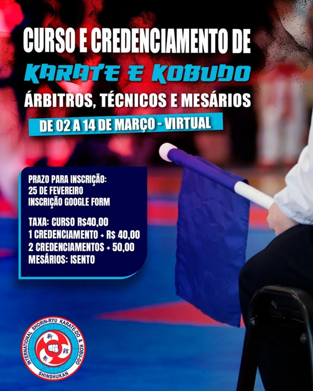 Curso Virtual de Credenciamento Arbitragem