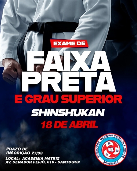 Exame de Graduação para Faixas Pretas