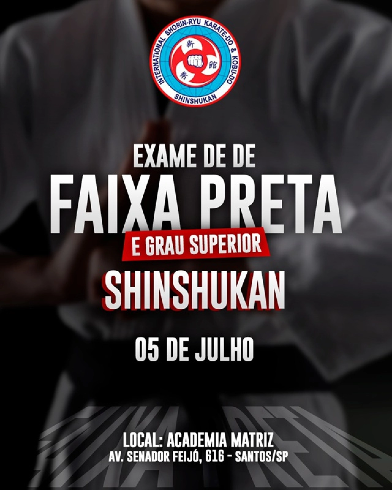 Exame de Graduação para Faixas Pretas