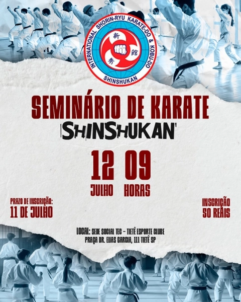 Seminário de Karate-Do e Kobudo Tietê/SP