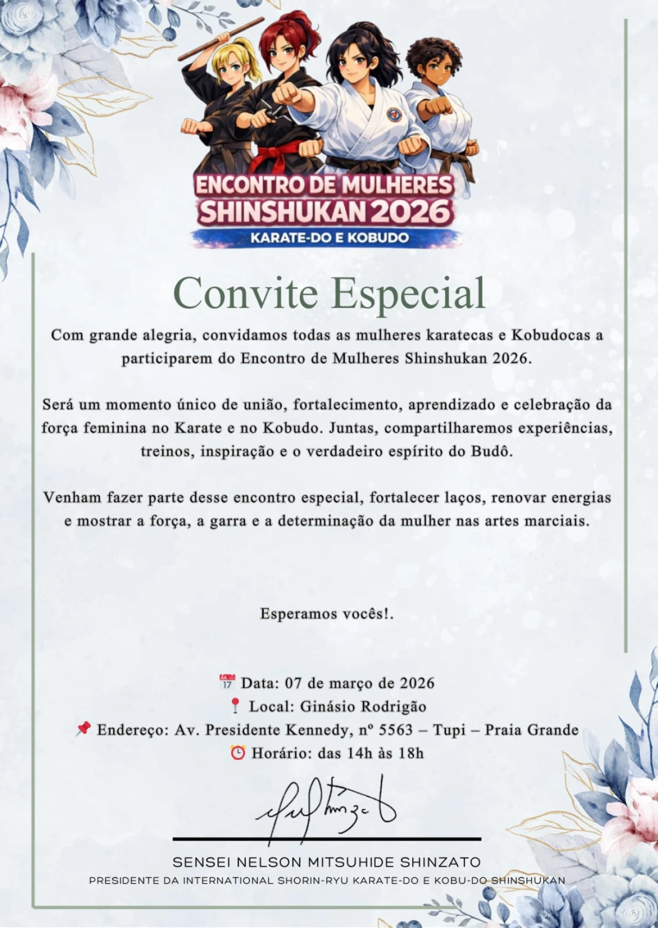 Encontro de Mulheres Shinshukan Brasil