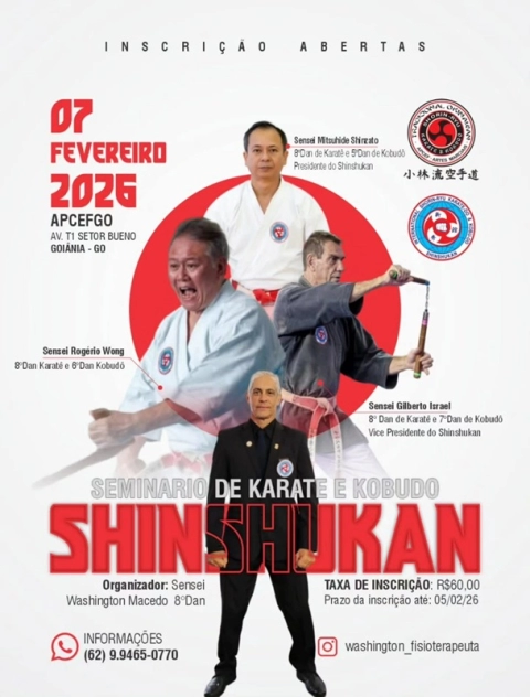 Seminário de Karate-Do e Kobudo SHINSHUKAN Goiânia