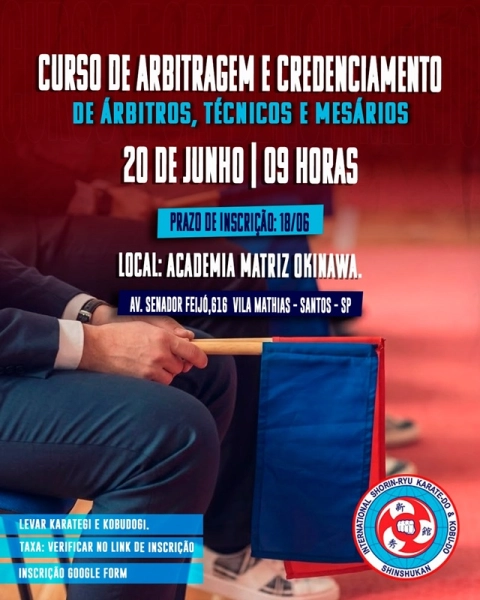 Curso Presencial de Arbitragem 