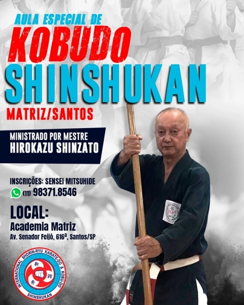 Aula Especial de Kobudo Santos