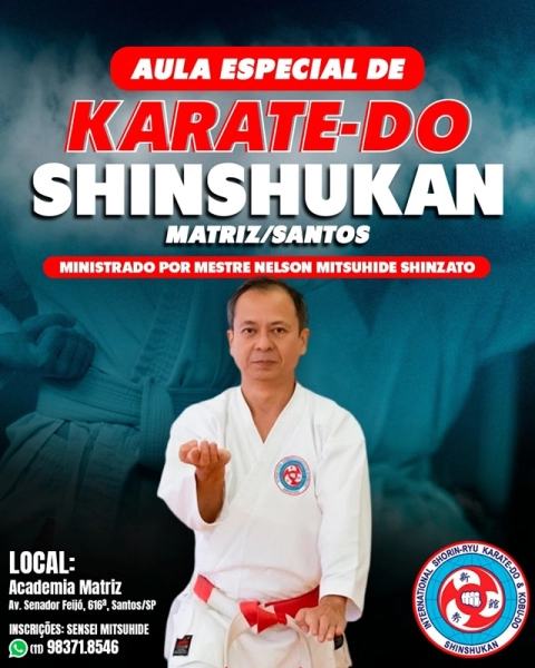 Aula Especial de Karatê-Do em Santos para Graduados