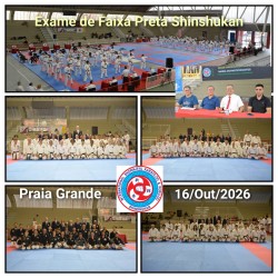 Exame de Graduação Karate e Kobudo de 16/10/2026