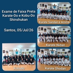 Exame de Graduação Karate e Kobudo de 05/07/2026